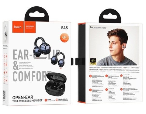 Słuchawki bezprzewodowe Hoco EA5 Duke III (czarny)