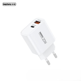 Ładowarka sieciowa REMAX KIDDY SERIES 20W RP-U120 USB/USB-C WHITE