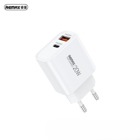 Ładowarka sieciowa REMAX KIDDY SERIES 20W RP-U120 USB/USB-C WHITE