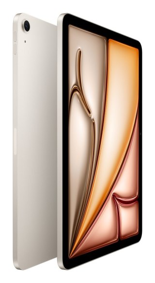 Tablet Apple iPad 11-inch Air Wi-Fi 128GB - Starlight, 27,9 cm (11"), 2360 x 1640 piksele, 128 GB, 8 GB, iPadOS 18, Beżowy