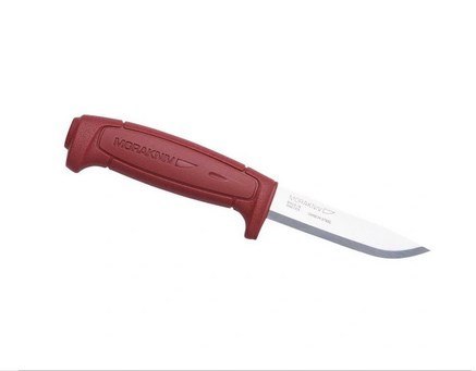 Nóż Morakniv BASIC 511 - Carbon Steel - Czerwony