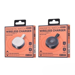 Ładowarka REMAX DO SMARTWATCH ZINC ALLOY RP-W99 WIRELESS SILVER