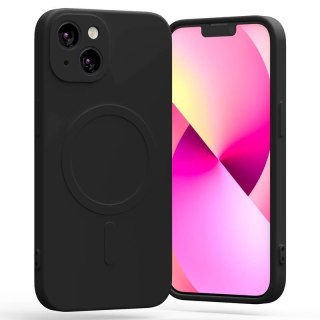 Mercury Semi-Silicon Magsafe Iphone 13 BLACK / CZARNY