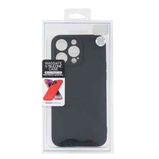 Mercury Semi-Silicon Magsafe Samsung S24 FE, BLACK / CZARNY