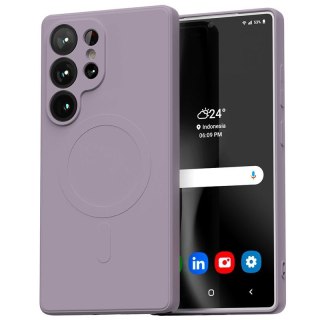 Mercury Semi-Silicon Magsafe Samsung S25 Ultra , LILAC PURPLE / LILIOWY FIOLET