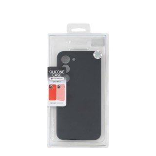 Mercury Silicone Case Samsung S24 FE BLACK / CZARNY