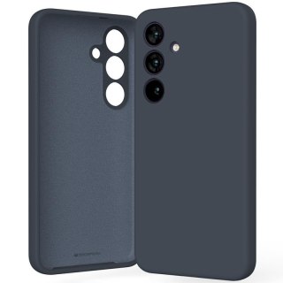 Mercury Silicone Case Samsung S24 FE NAVY / GRANATOWY