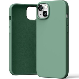 Mercury Silicone Case Samsung S25+ GREEN / ZIELONY