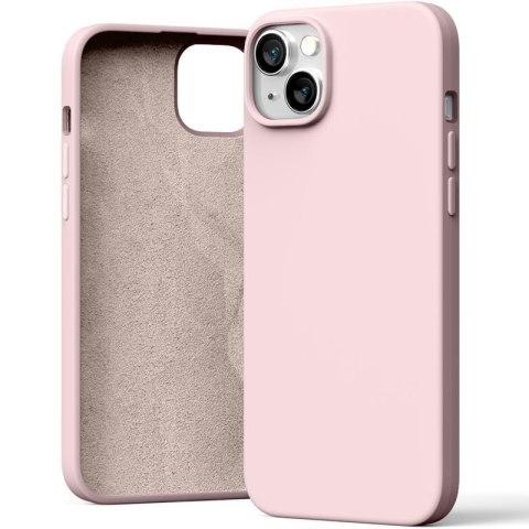 Mercury Silicone Case Samsung S25 PINK SAND / PUDROWY RÓŻ