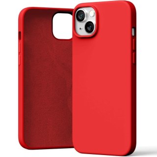 Mercury Silicone Case Samsung S25+ RED / CZERWONY