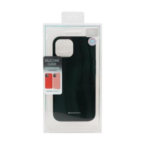 Mercury Silicone Case Samsung S25 ULTRA BLACK / CZARNY
