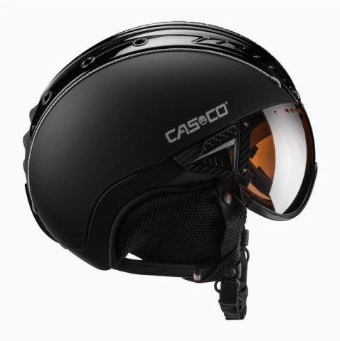 Kask narciarski CASCO SP-2 Carbonic Visor Black M 55-57