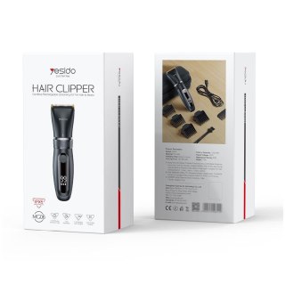 Yesido Maszynka MG06 do Strzyżenia / Golenia (5 długości), BLACK / CZARNY