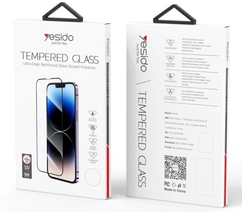 Yesido Szkło 5D Samsung S23 TG01