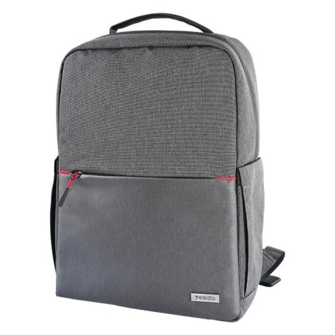 Yesido WB34 Wodoodporny Plecak 16 Cali 45x30x12cm, GRAY / SZARY