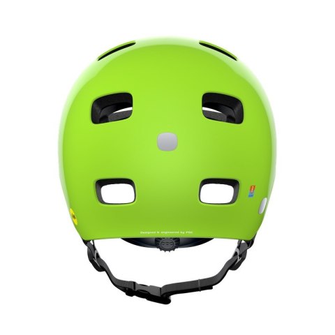 Kask rowerowy dla dzieci POC POCito Crane MIPS - fluorescent yellow/green rozmiar: s
