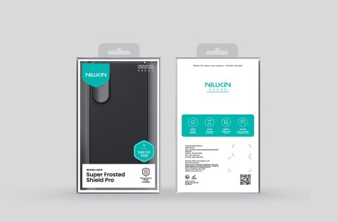 NILLKIN super frosted shield PRO SAMSUNG S25 EDGE, BLACK / CZARNY