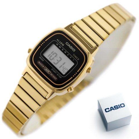 ZEGAREK DAMSKI CASIO VINTAGE LA670WGA-1 + BOX
