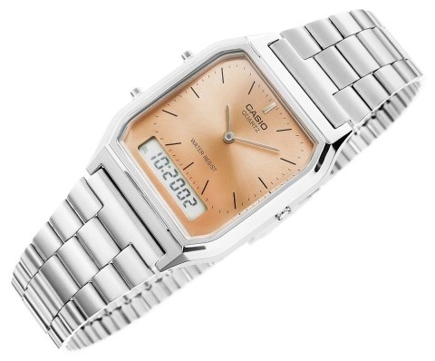 ZEGAREK UNISEX CASIO Vintage AQ-230A-4AMQYDF + BOX