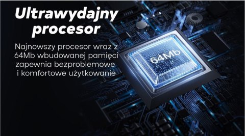 Smartwatch Damski GRAVITY GT18-1 Różowy Pasek Silikonowy + Czarny Pasek