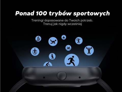 Smartwatch Damski GRAVITY GT18-8 Beżowy Pasek Silikonowy + Biały Pasek