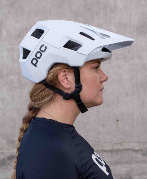 Kask rowerowy enduro POC Kortal - hydrogen white matt rozmiar: m