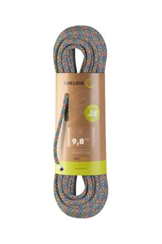 Lina wspinaczkowa EDELRID Puffin 9,8mm 60m w kolorze mieszanym