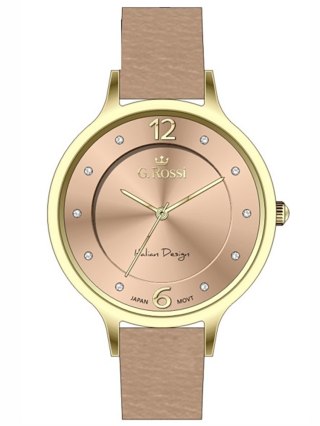 ZEGAREK DAMSKI G. ROSSI G.R10411A-2B2 NA PASKU (zg714i) + BOX