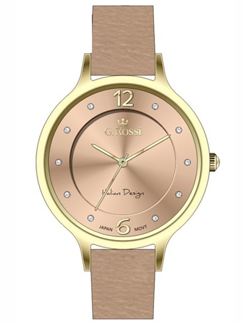 ZEGAREK DAMSKI G. ROSSI G.R10411A-2B2 NA PASKU (zg714i) + BOX