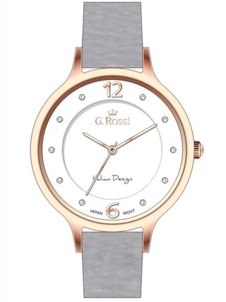 ZEGAREK DAMSKI G. ROSSI G.R10411A-3B4 NA PASKU (zg714h) + BOX