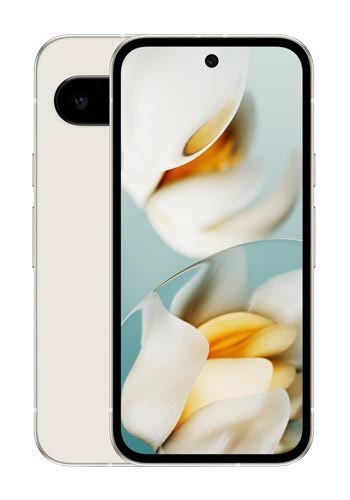 Google Pixel 9a 16 cm (6.3") Dual SIM Android 15 5G USB Type-C 8 GB 128 GB 5100 mAh Porcelanowy