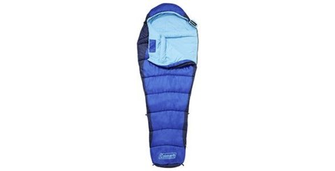 Śpiwór syntetyczny Coleman Fision 100 - blue/black