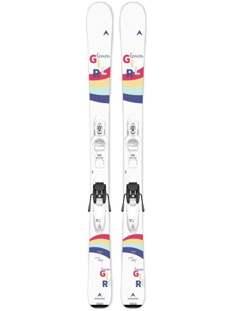 Narty DYNASTAR Lemon Girl + wiązania LOOK Kid4 - 110