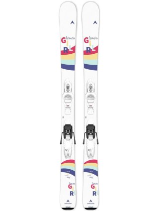 Narty DYNASTAR Lemon Girl z wiązaniami LOOK Kid4 - 128 cm