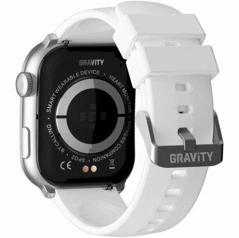 SMARTWATCH UNISEX GRAVITY GT28-10 - ROZMOWY BLUETOOTH, DODATKOWY PASEK (sg037j)