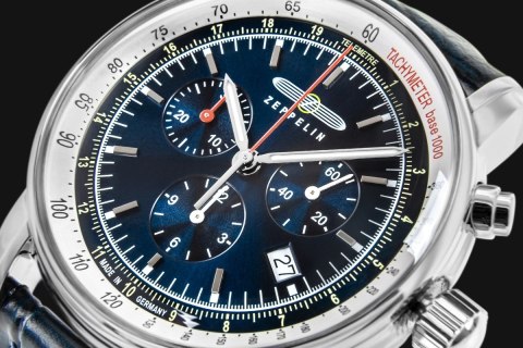 Zegarek Męski ZEPPELIN LZ14 Marine Chronograph 8888-3 + BOX