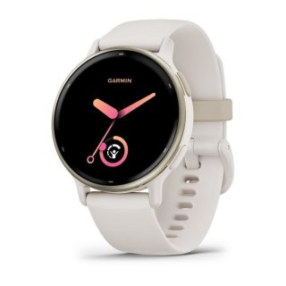 Garmin Vivoactive 5 3,05 cm (1.2") AMOLED 42 mm Cyfrowy 390 x 390 px Ekran dotykowy Biały Wi-Fi GPS