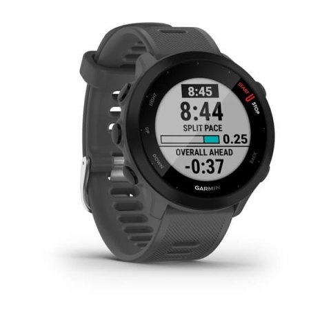 Zegarek sportowy Garmin Forerunner 55 42mm, monterra grey