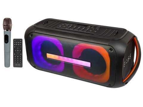 Głośnik Bluetooth + pilot + mikrofon przewodowy