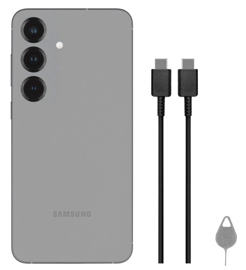 Samsung Galaxy S25 15,8 cm (6.2") Dual SIM Android 15 5G USB Type-C 12 GB 256 GB 4000 mAh Srebrny