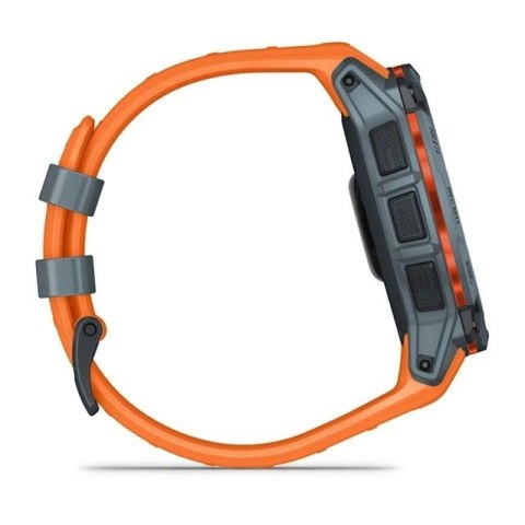 Zegarek sportowy Garmin Instinct 3 Solar Twilight Solstice 50mm Pomarańczowy