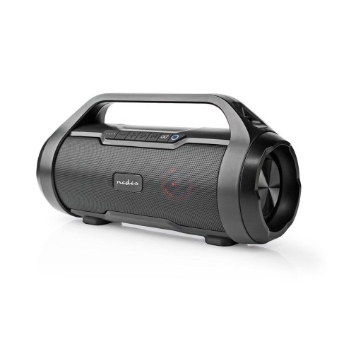 Głośnik Nedis Party Boombox 60W LED [60W/ 6Std Akku/ Bluetooth/ TWS/ LED]
