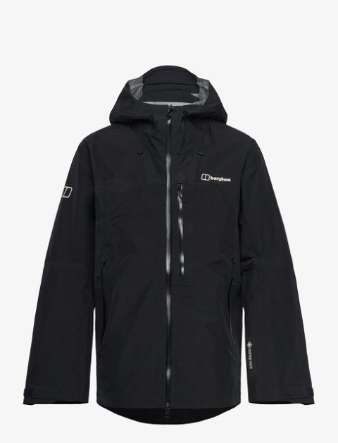 Kurtka z membraną Berghaus Ridge-Seeker GTX rozmiar XL, czarna + Plecak SEA TO SUMMIT Ultra-Sil Dry Day Pack, niebieski