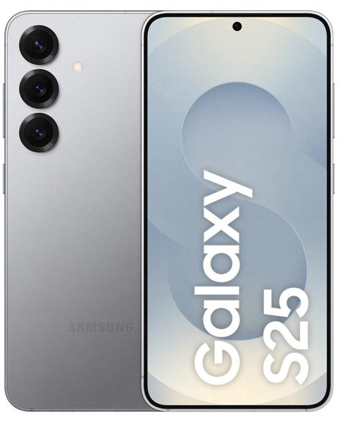 Samsung Galaxy S25 15,8 cm (6.2") Dual SIM Android 15 5G USB Type-C 12 GB 128 GB 4000 mAh Srebrny