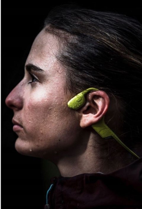 Słuchawki bezprzewodowe kostne Suunto Sonic Lime Żółte