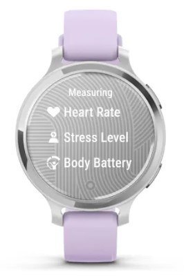 Zegarek sportowy Garmin Lily 2 Active 38mm Silver/Jasmine Purple