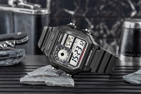 Zegarek Męski CASIO AE-1200WH-1AVDF + BOX