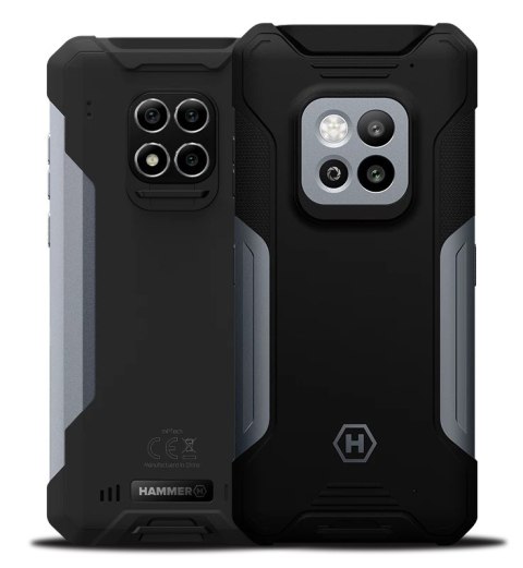 Telefon HAMMER Construction 2 5G (Silver) DS 6.58" IPS 1080x2408/2GHz/128GB/6GB RAM/Android 14/microSD/WiFi,BT,5G