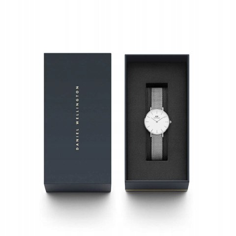 ZEGAREK DAMSKI DANIEL WELLINGTON Classic Petite Sterling DW00100220 28mm + BOX