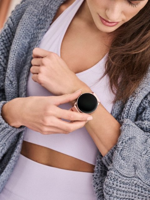 SMARTWATCH DAMSKI G. Rossi SW010-7 rosegold/white (sg005e)